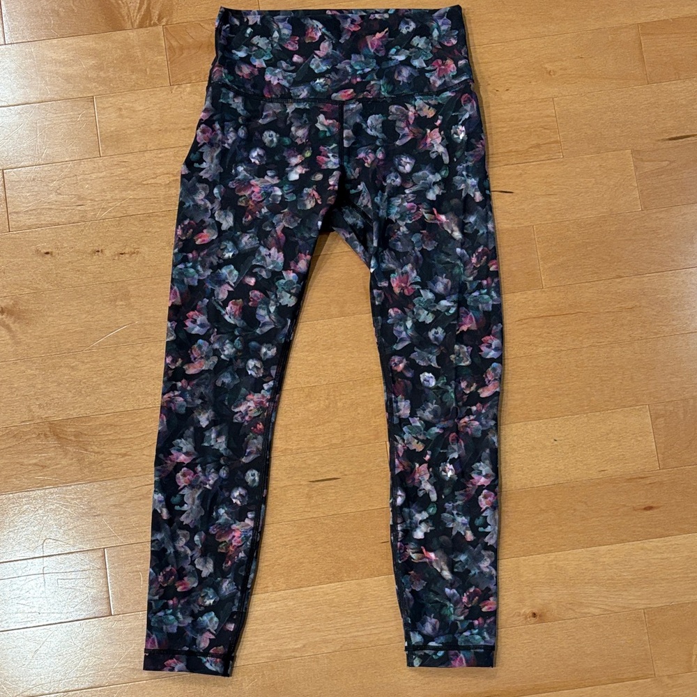 Floral Lululemon Leggings